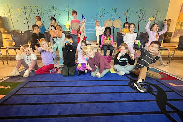 Students at Virginia-Highlands Elementary School